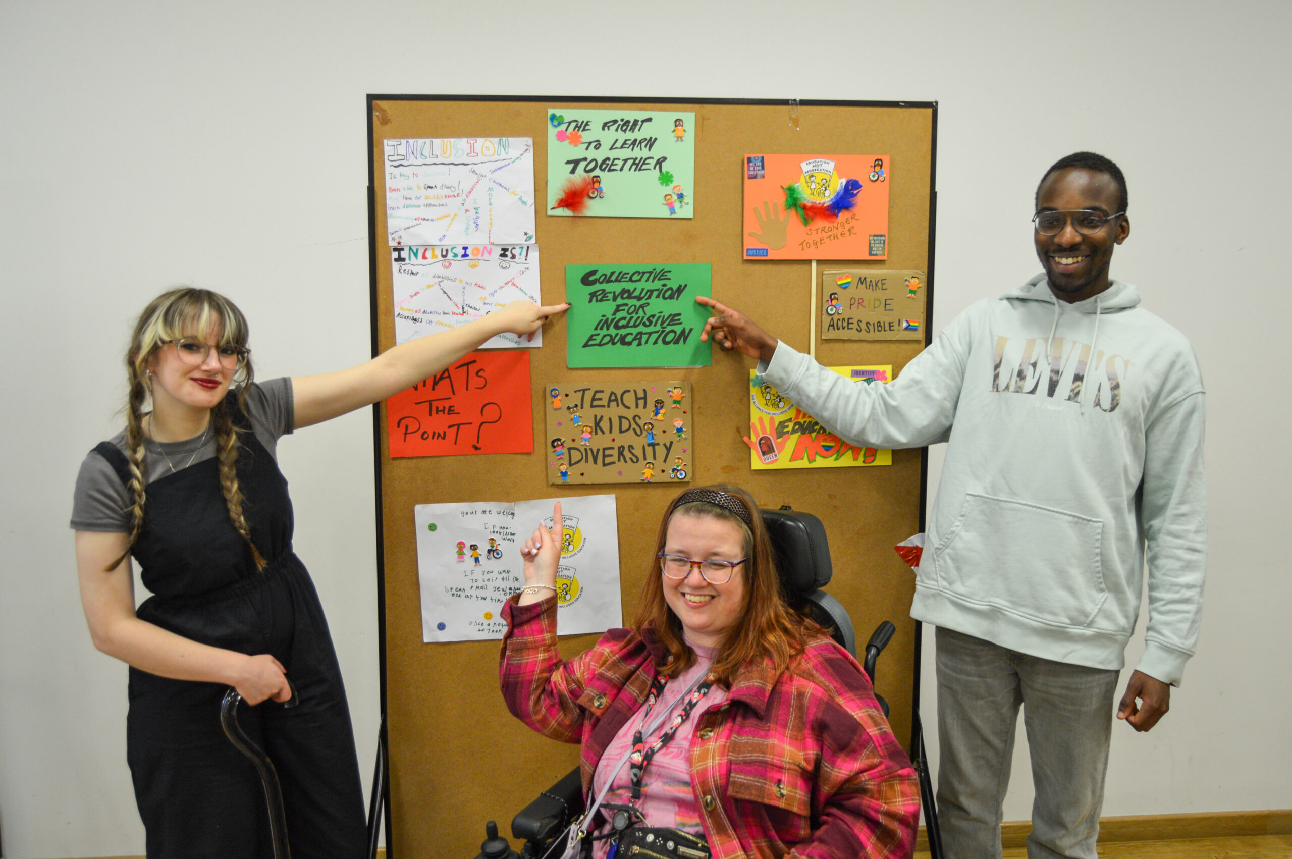 Our Voice project’s in-person event