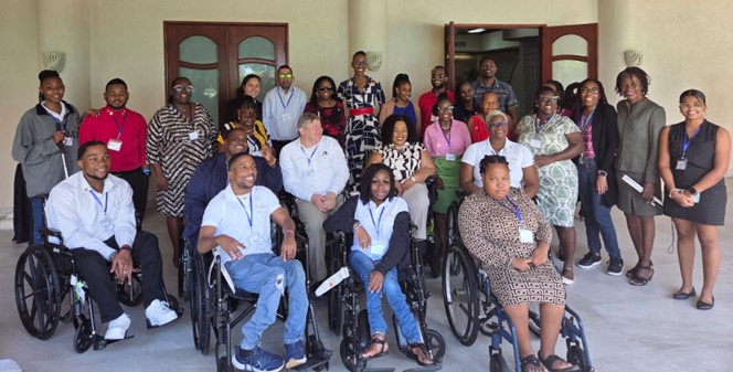 A group photo of course participants